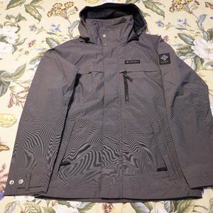 COLUMBIA MEN’S CHARCOAL GREY SMALL JACKET